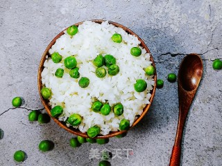 巨简单，零失败的豌豆粒米饭，米饭分明的做法步骤：9