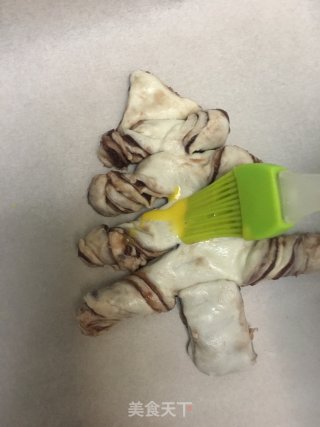 红豆沙圣诞树的做法步骤：7