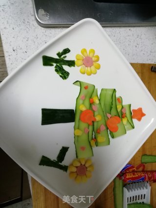 圣诞节快乐圣诞树的做法步骤：7
