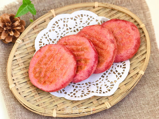 火龙果红豆馅饼的做法步骤：15