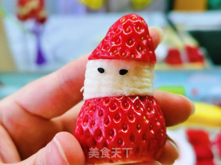 草莓小雪人的做法步骤：7