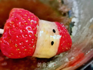 草莓小雪人的做法步骤：14