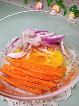 杂蔬早餐饼的做法步骤：3