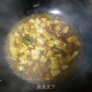 黄豆酱烧嫩豆腐的做法步骤：4