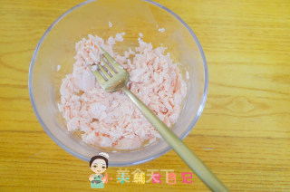 三文鱼松的做法步骤：4
