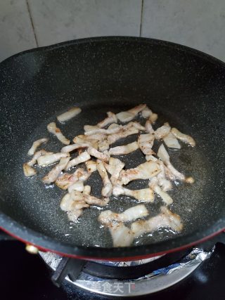 炒花菜的做法步骤：9