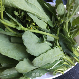 蒜香菜子苔的做法步骤：1