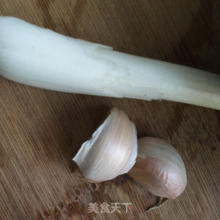 蒜香菜子苔的做法步骤：2