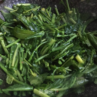 蒜香菜子苔的做法步骤：7