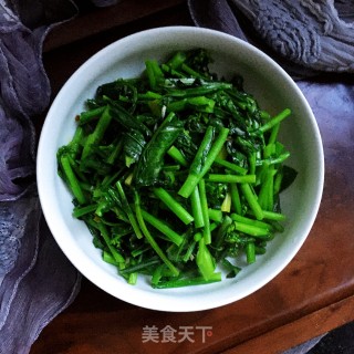 蒜香菜子苔的做法步骤：9