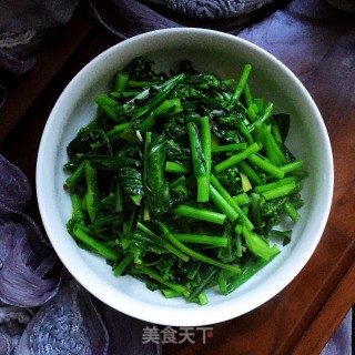 蒜香菜子苔的做法步骤：10