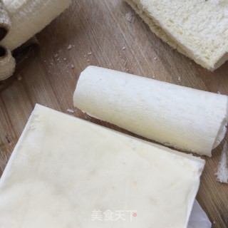 香蕉爆浆吐司的做法步骤：3