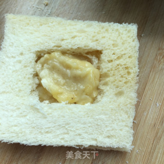 香蕉爆浆吐司的做法步骤：7