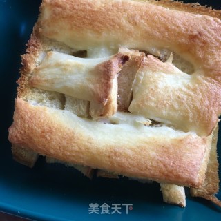 香蕉爆浆吐司的做法步骤：15
