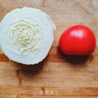 茄汁白菜的做法步骤：1