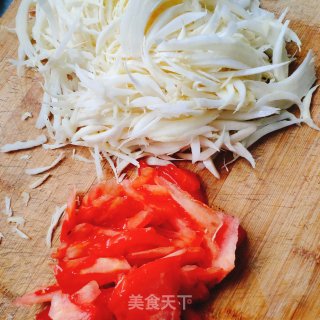 茄汁白菜的做法步骤：2