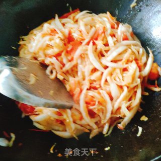 茄汁白菜的做法步骤：4