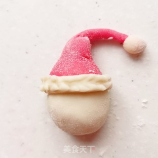 圣诞老人馒头的做法步骤：8