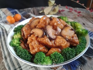 香菇炒豆泡的做法步骤：10