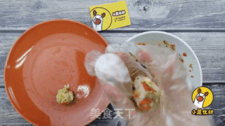 杂蔬鹅肝小饭团，适合12个月宝贝生鲜【小鹿优鲜】的做法步骤：9