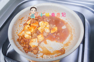 肉末茄汁豆腐的做法步骤：8