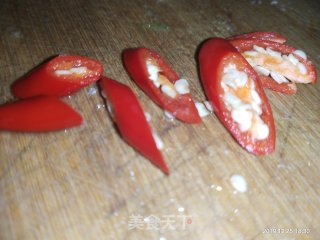 尖椒炒猪肝的做法步骤：3