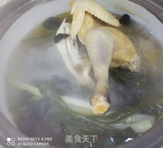 鸡汤面的做法步骤：3
