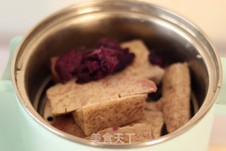 芋泥西米鲜奶露的做法步骤：3