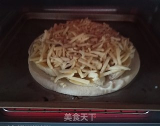 香蕉蜜豆披萨的做法步骤：5