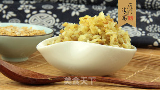 你吃过加点粒粒的大米饭吗？苦荞大米饭的做法步骤：4