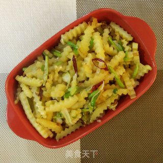 小炒琅琊土豆条的做法步骤：7