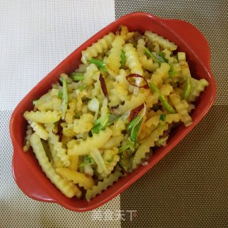小炒琅琊土豆条的做法步骤：8