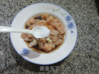 彩椒炒鸡胸肉的做法步骤：5