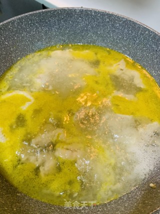 冬季美食，水煮滑肉的做法步骤：8