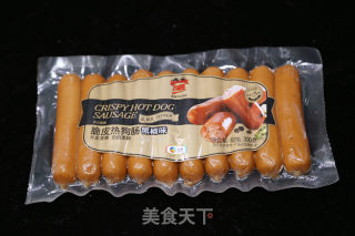 烤肠面包的做法步骤：7