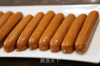 烤肠面包的做法步骤：8