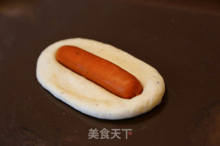 烤肠面包的做法步骤：16