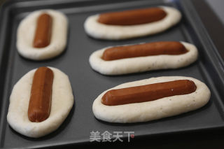 烤肠面包的做法步骤：17