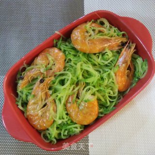 萝卜炒虾的做法步骤：6
