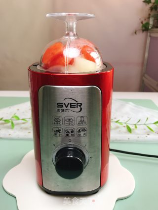 番茄雪梨泥的做法步骤：6