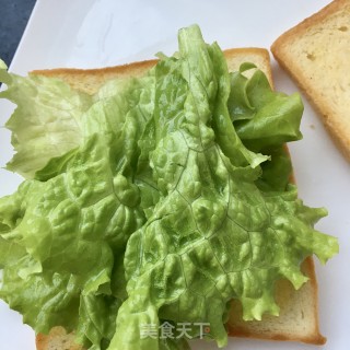 鲜虾三明治的做法步骤：15