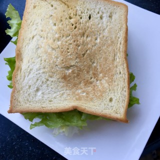 鲜虾三明治的做法步骤：21