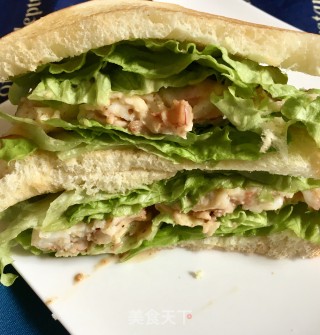 鲜虾三明治的做法步骤：23
