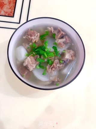 白萝卜煲牛腩汤的做法步骤：7