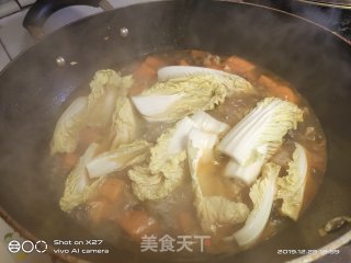 牛腩炖胡萝卜白菜的做法步骤：6