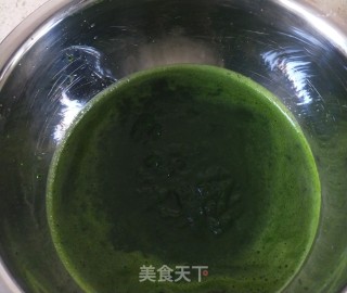 菠菜汁馒头的做法步骤：4
