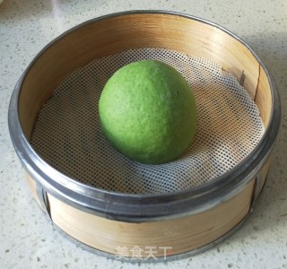 菠菜汁馒头的做法步骤：11