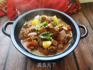 胡萝卜土豆炖牛腩的做法步骤：19