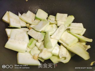 素炒葫芦瓜的做法步骤：4