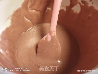 酸奶红曲戚风蛋糕的做法步骤：4
